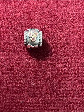 Pandora Sterling Silver and 14k Yellow Gold Charm Bead
